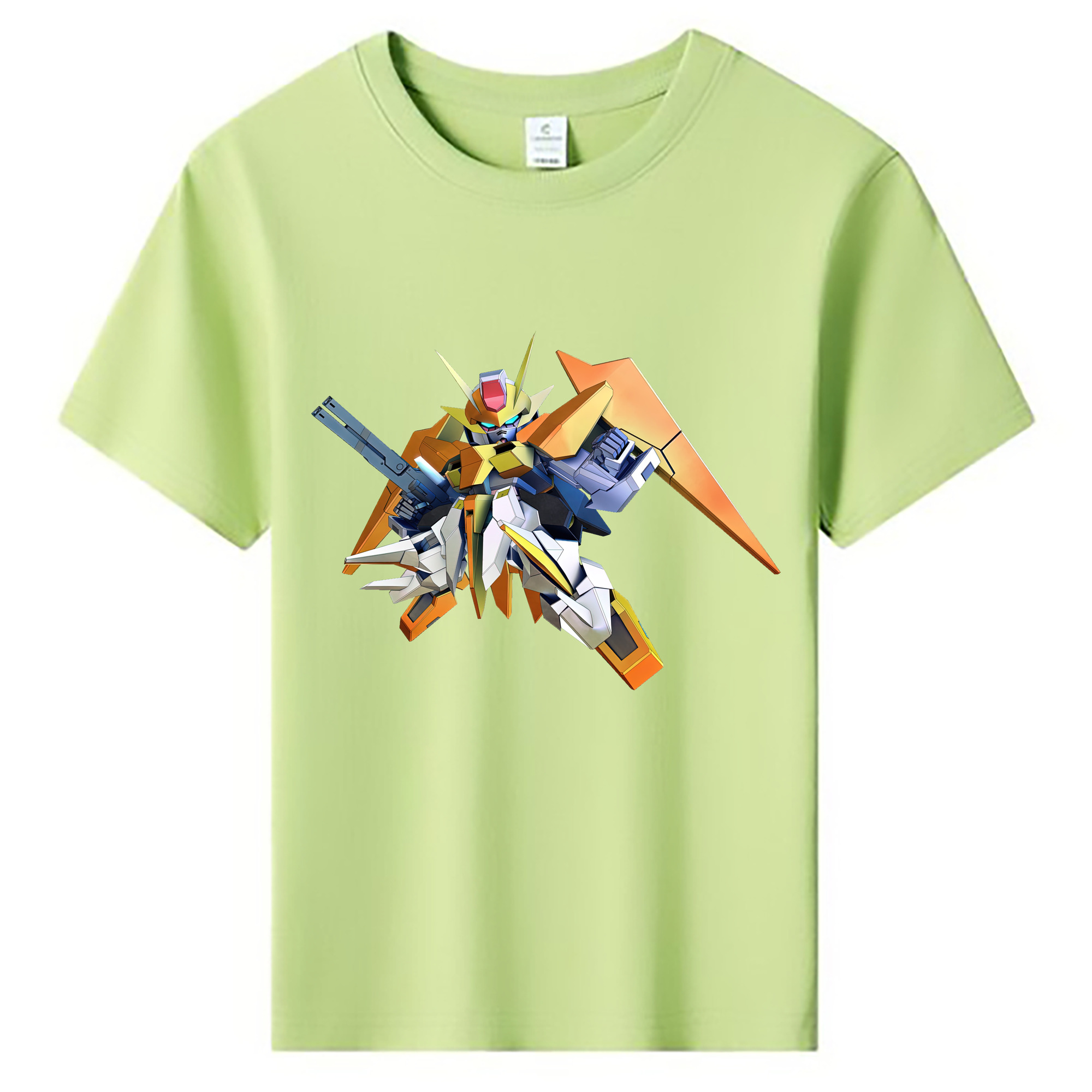 （画像用） 機動戦士ガンダム Mobile Suit Gundam 綿100％キッズTシャツ（フロントプリント）